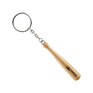 Baseball Bat Keytag