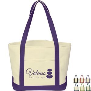 Heavy Cotton Canvas Boat Tote