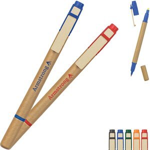 Dual Function Eco-Friendly Pen & Highlighter