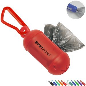 Doggie Bag Dispenser with Carabiner