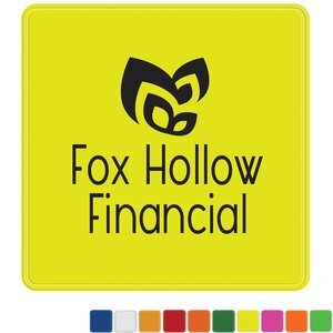 Square Reflective Sticker, 2"