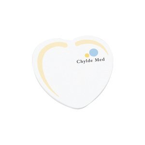 Post-it® Custom Printed Die-Cut Notes - Heart Shape
