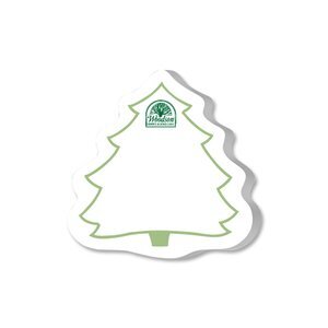 Post-it® Custom Printed Die-Cut Notes - Tree Shape