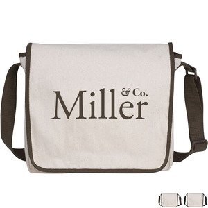 Natural Recycled Cotton Messenger