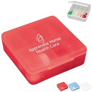 Screw Top Metal Pill Box  Branded Promotional Items and Cool