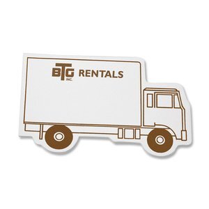 Post-it® XL Custom Printed Die-Cut Notes - Truck Shape