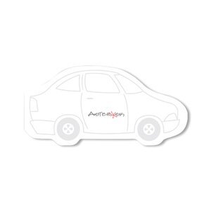 Post-it® XL Custom Printed Die-Cut Notes - Car Shape
