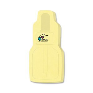 Post-it® XL Custom Printed Die-Cut Notes - Eye Dropper Shape