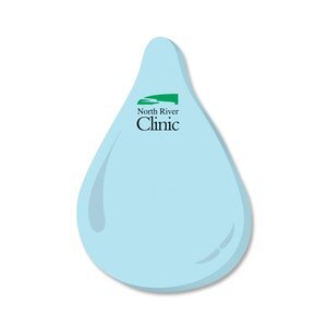 Post-it® XL Custom Printed Die-Cut Notes - Droplet Shape