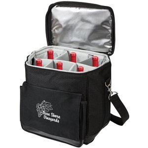 personalized wine tote cooler