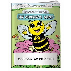 Up, Down All Around Our Wonderful World Coloring & Activity Book