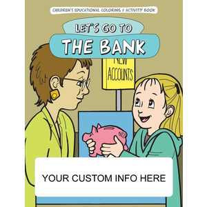 Let's Go to the Bank Coloring & Activity Book