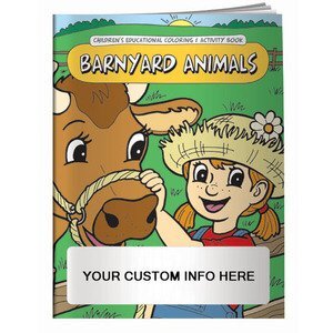 Barnyard Animals Coloring & Activity Book