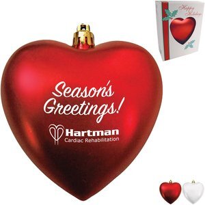 Heart Satin Finish Unbreakable Ornament