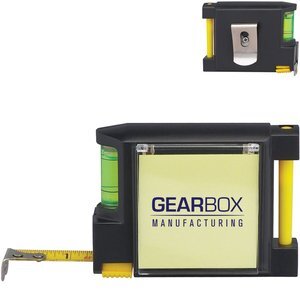 Tape Measure Combo with Level, 10'