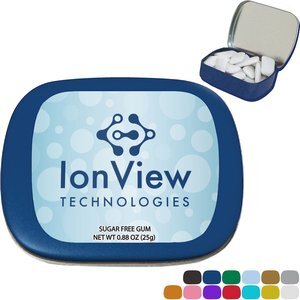 Hinged Tin Filled with Gum