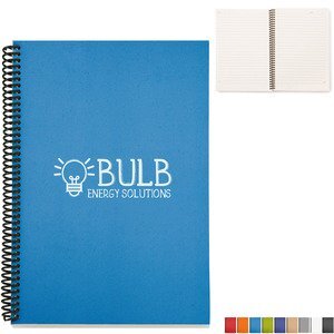 Recycled Spiral Bound Notebook, 6" x 9"