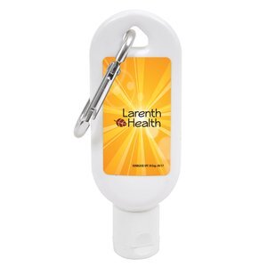 Tropical SPF-30 Sunscreen with Carabiner, 1oz.