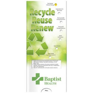 Recycle, Reuse, Renew Pocket Sliders™