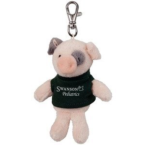 Pig Wild Bunch Plush Key Tag