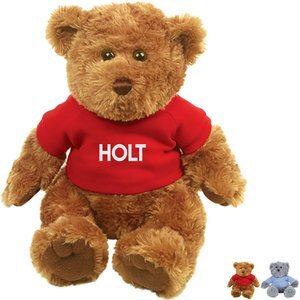 Traditional Plush Teddy Bear, 9" Sitting