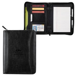 Renaissance Italian Leather Jr. Zippered Padfolio