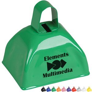 Classic Metal Cowbell, 3"