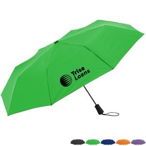 Element Auto Open Mini Folding Umbrella, 42" Arc