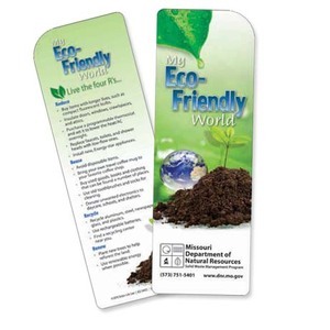 My Eco-Friendly World Bookmark