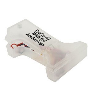 Number One Shaped Paper Clips & Case