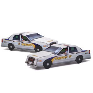 Pop Up Sheriff Car, Stock