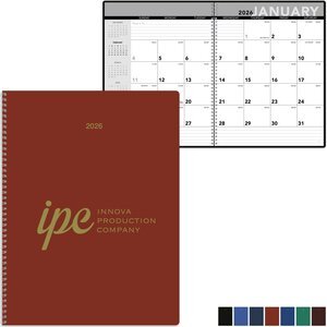 Spiral Bound Monthly Planner