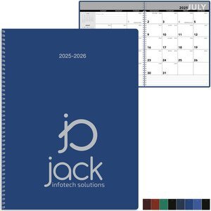Spiral Bound Academic Monthly Planner