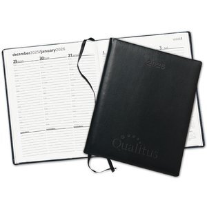 Symphony Debossed Weekly Desk Planner