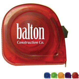 Translucent Retractable Tape Measure, 10'