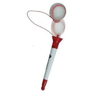Pop Top Pen - Baseball