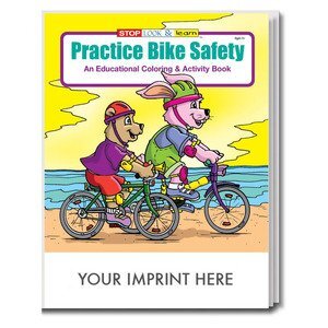 Practice Bike Safety Coloring & Activity Book