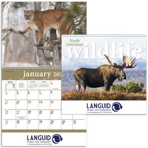North American Wildlife Wall Calendar