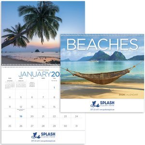 Beaches Wall Calendar