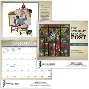 The Saturday Evening Post Wall Calendar