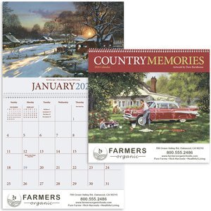 Country Memories Wall Calendar