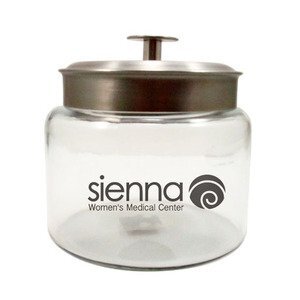 Large Glass Cookie Jar