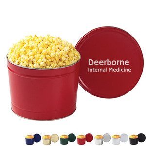 Old Fashioned Popcorn Tin - 2 Gallon