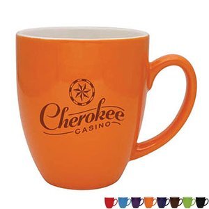 Duo-Tone Bistro Ceramic Mug, 16oz.