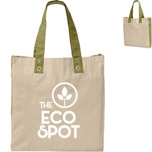 Eco-World Natural Cotton Canvas Tote Bag