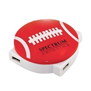 Sports 4-Port USB 2.0 Hub - Football