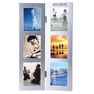 Two-Fold Six Photo Metal Frame