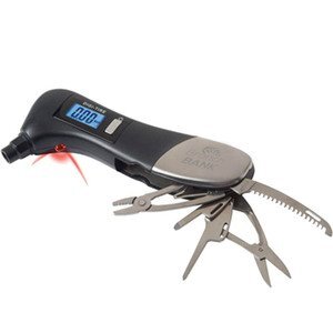 Safety Hammer Multi-Tool w/ Digital Tire Gauge