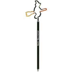 Witch on a broom InkBend Standard™ Pen