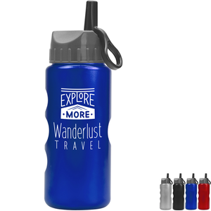 Mini Pearlescent Tritan™ Bottle, 22oz. - Flip Straw Ring Lid